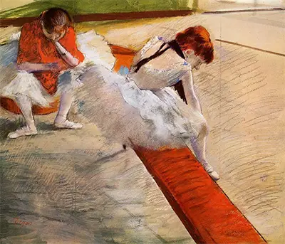 Dancers Resting Edgar Degas